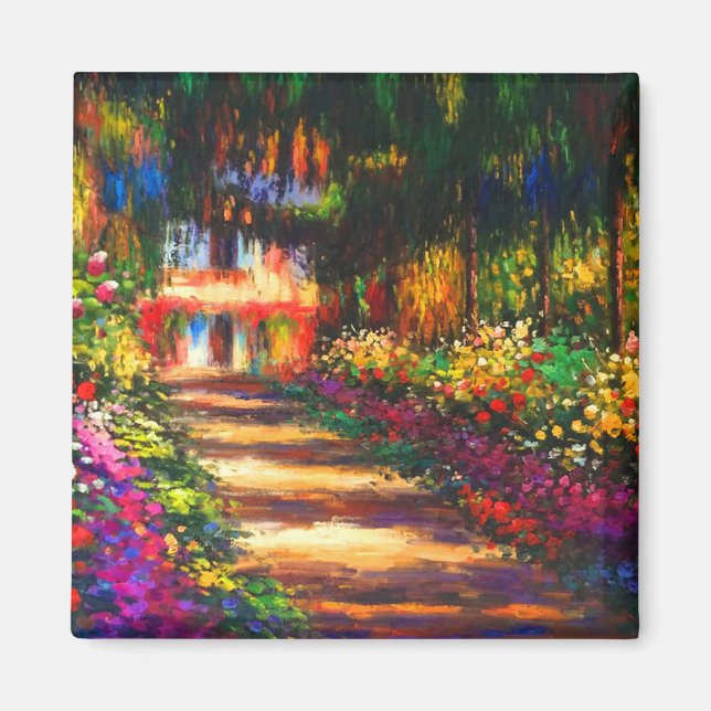 Imán Jardín de Monet en Giverny (Frente)