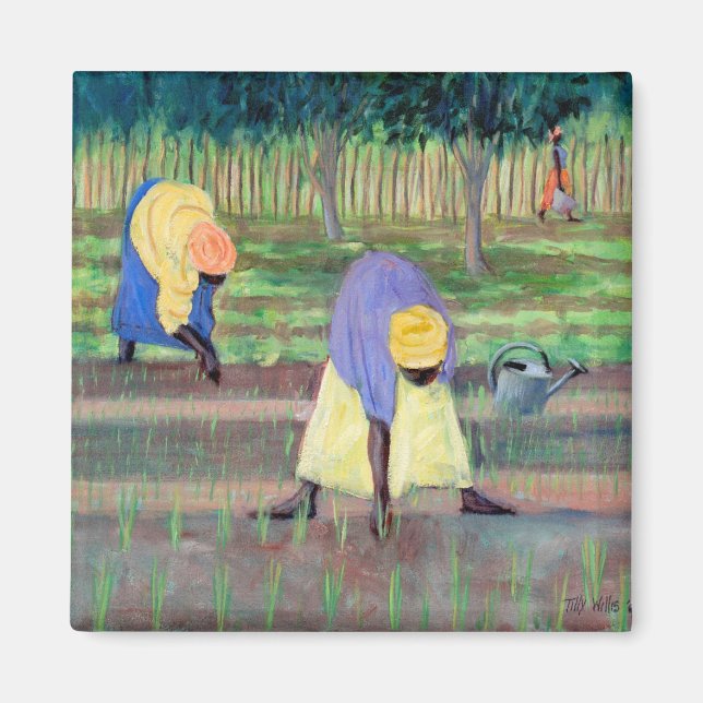 Imán Jardín de mujeres 2005 (Frente)