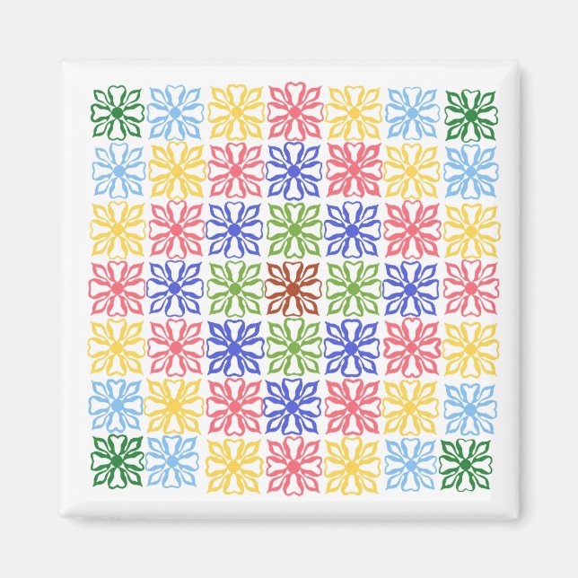 Imán Jardín de nieve (Frente)