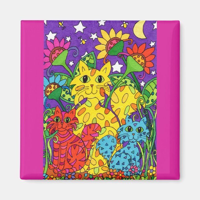 Imán Jardín de Noche (Frente)