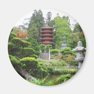 Imán Jardín de té japonés