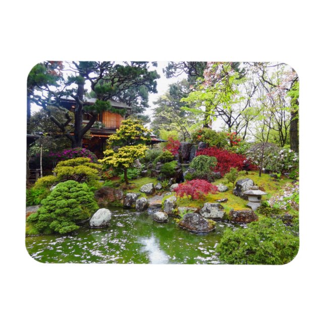 Imán Jardín de té japonés de San Francisco #10 Magnet (Horizontal)