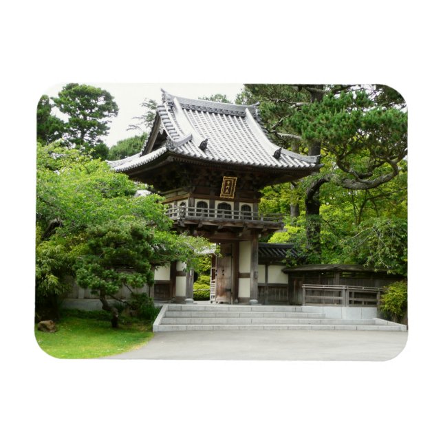 Imán Jardín de té japonés en San Francisco (Horizontal)
