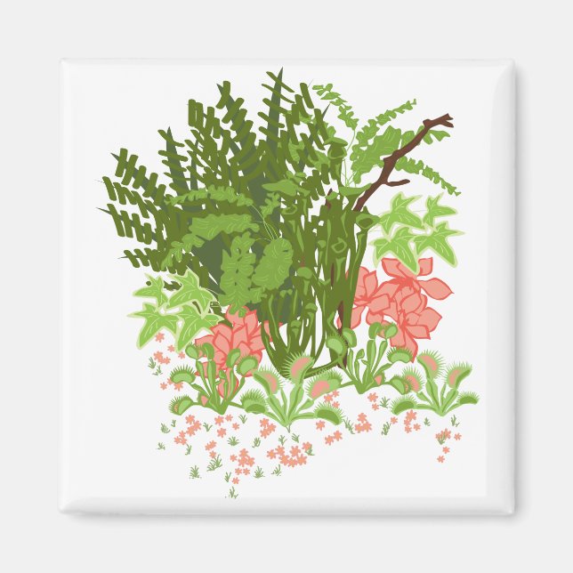 Imán jardín de trampa de mosca venosa (Frente)