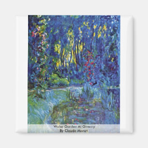 Imán Jardín del agua en Giverny de Claude Monet