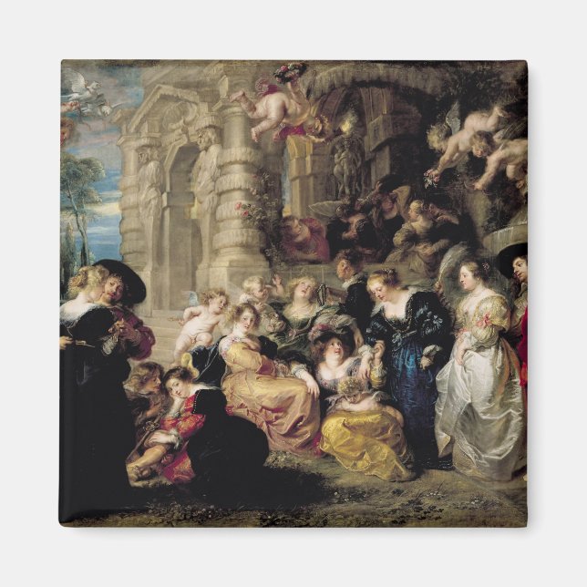 Imán Jardín del amor, c.1630-32 (Frente)