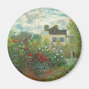 Imán Jardín del artista de Monet en Argenteuil Pintura
