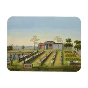 Imán Jardín del cuarto de niños, c.1820-40 (w/c en el