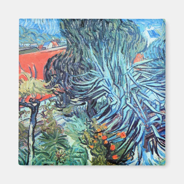 Imán Jardín del médica Gachet, Auvers por Vincent van G (Frente)