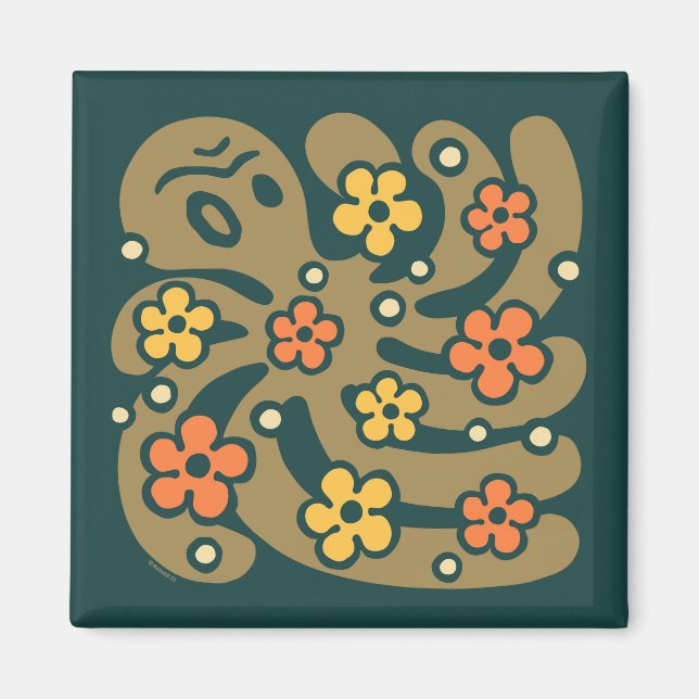 Imán Jardín del Octopus (Frente)