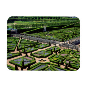Imán Jardín en el castillo de Villandry, Indre-et-Loire