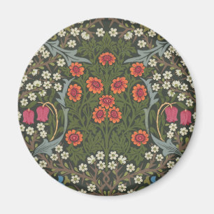 Imán Jardín Flor Clásica de Espino Negro de William Mor