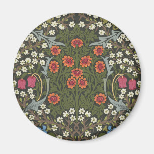 Imán Jardín Flor Clásica de William Morris Blackthorn