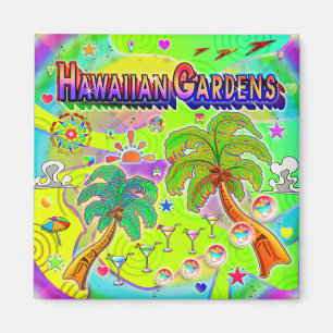 Imán Jardín Hawaiano Mind Focus Magnet