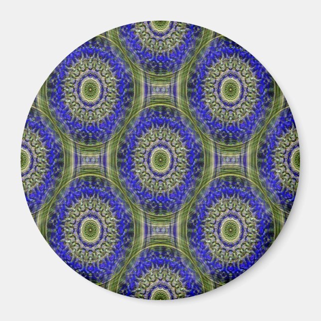 Imán Jardín Hyacinth de Uva...... (Frente)