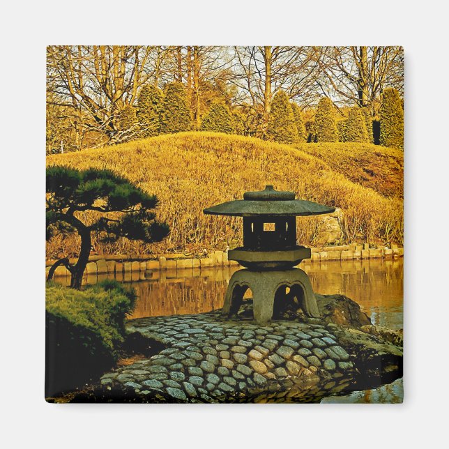 Imán Jardín japonés (Frente)