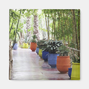Imán Jardin Majorelle, Jardín Majorelle, ahora un espac
