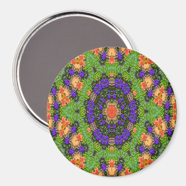 Imán Jardín Mandala.... (Anverso/Reverso)