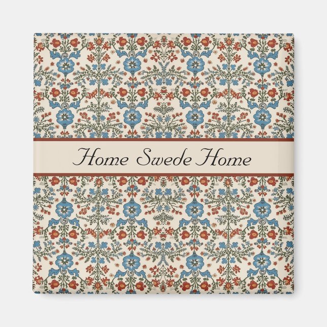 Imán Jardín noruego, personalizado (Frente)