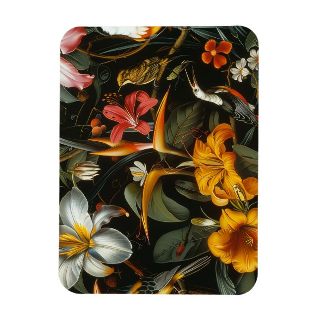 Imán Jardín tropical (Vertical)