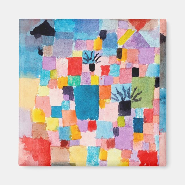 Imán Jardín Tunecino, Klee (Frente)