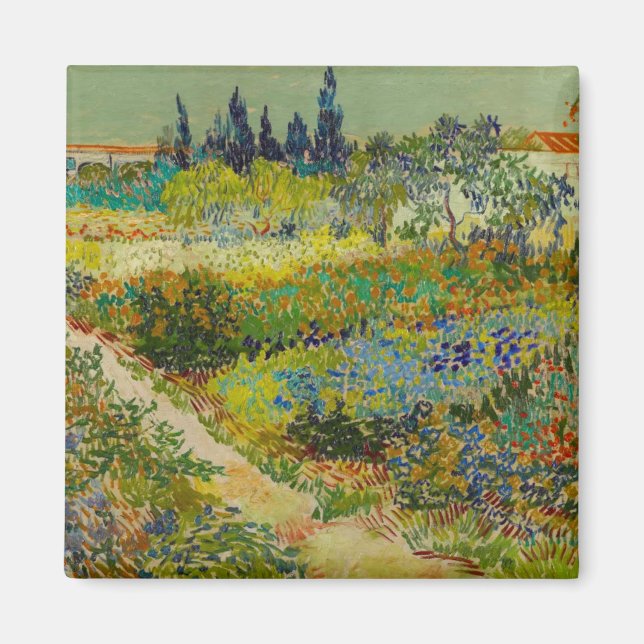 Imán Jardín Vincent Van Gogh en Arles (Frente)