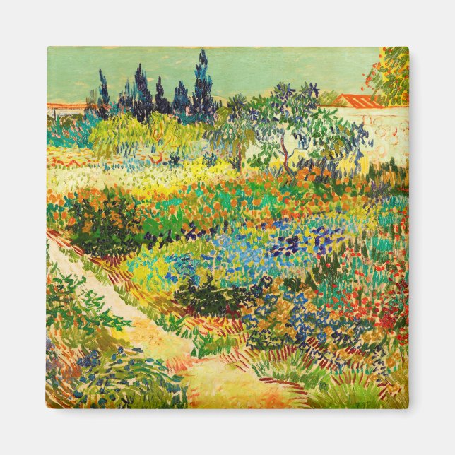 Imán Jardín Vincent Van Gogh en Arles (Frente)