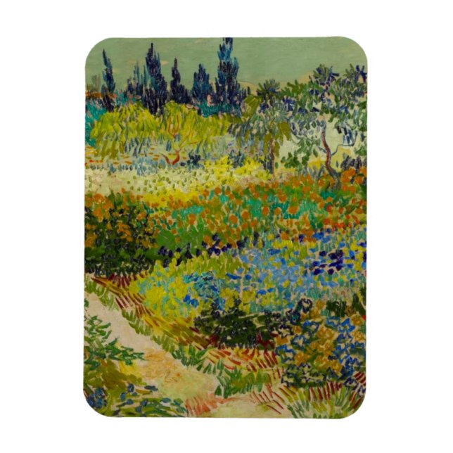 Imán Jardín Vincent Van Gogh en Arles (Vertical)