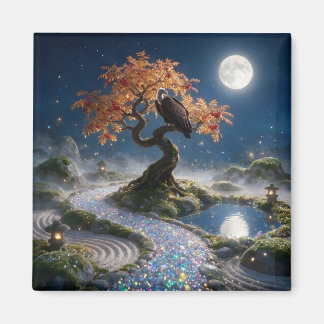 Imán Jardín Zen Opalo de Octubre
