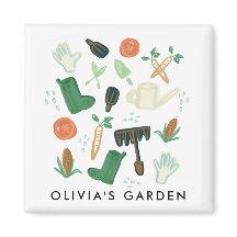 Jardinería acuarela