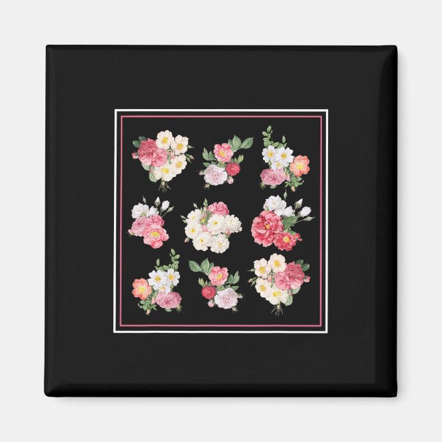 Imán Jardinería de girasol (Frente)