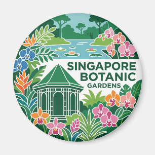 Imán Jardines Botánicos de Singapur Singapur