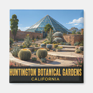 Imán Jardines Botánicos Huntington California Cultural