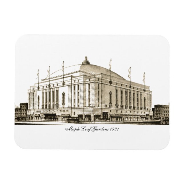 Imán Jardines de hojas de arce de 1931 (Horizontal)