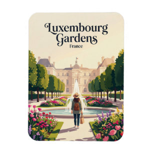 Imán Jardines de Luxemburgo Francia