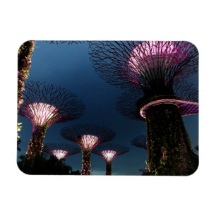 Imán Jardines de Singapur en la bahía #1 Magnet