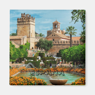 imán Jardines del Alcázar de Cordoba, España