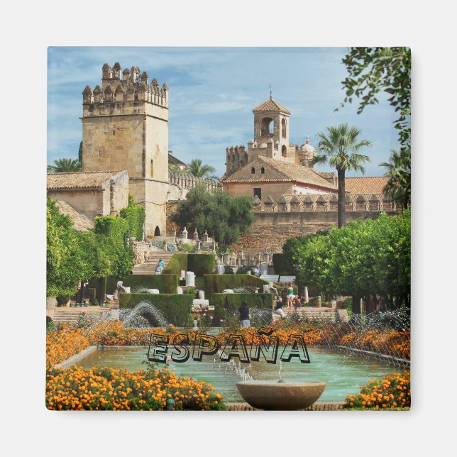 imán Jardines del Alcázar de Cordoba, España (Frente)