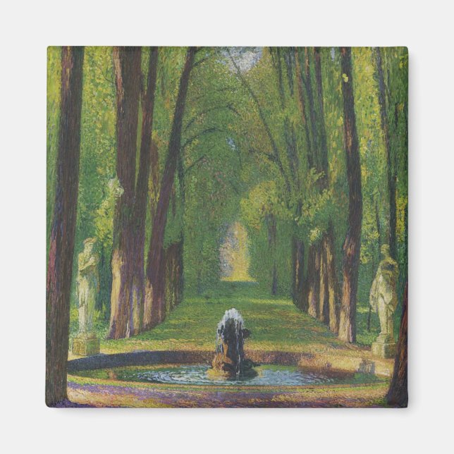 Imán Jardines del Palacio de Versalles (Francia) (Frente)