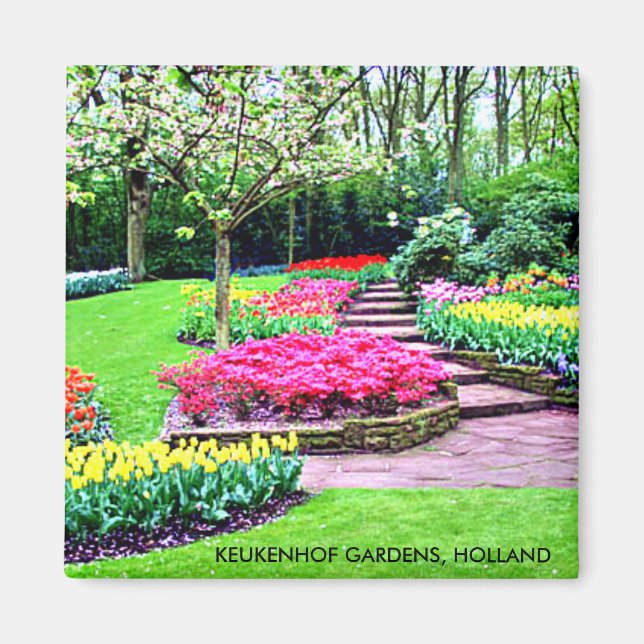 IMÁN JARDINES KEUKENHOF, HOLANDA (Frente)