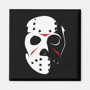 Imán Jason Hockey Mask Halloween Viernes 13
