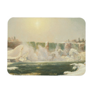 Imán Jasper Francis Cropsey - Cataratas del Niágara en 