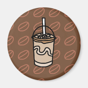 Imán Java Junction Iced Latte Magnet