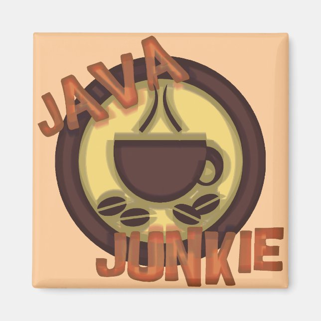 IMÁN JAVA JUNKIE (Frente)