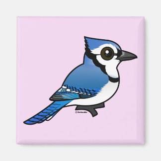 Imán Jay azul birdorable