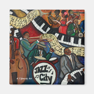 Imán Jazz City Magnet
