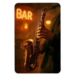 Imán Jazz in Bar Lights