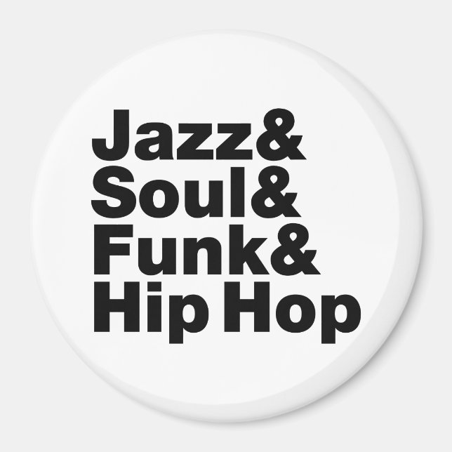 Imán Jazz y Soul y Funk & Hip Hop (Frente)