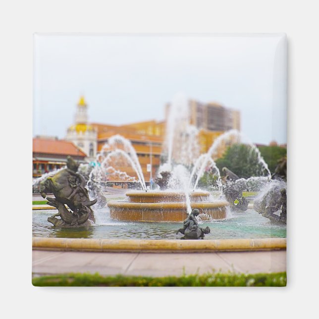 Imán JC Nichols Fountain Country Club Plaza KC (Frente)