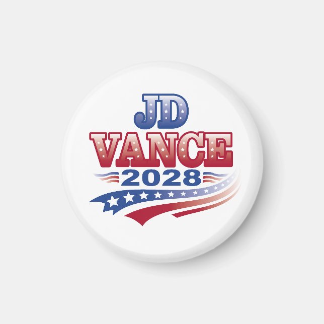 Imán JD Vance 2028 (ssol) (Frente)